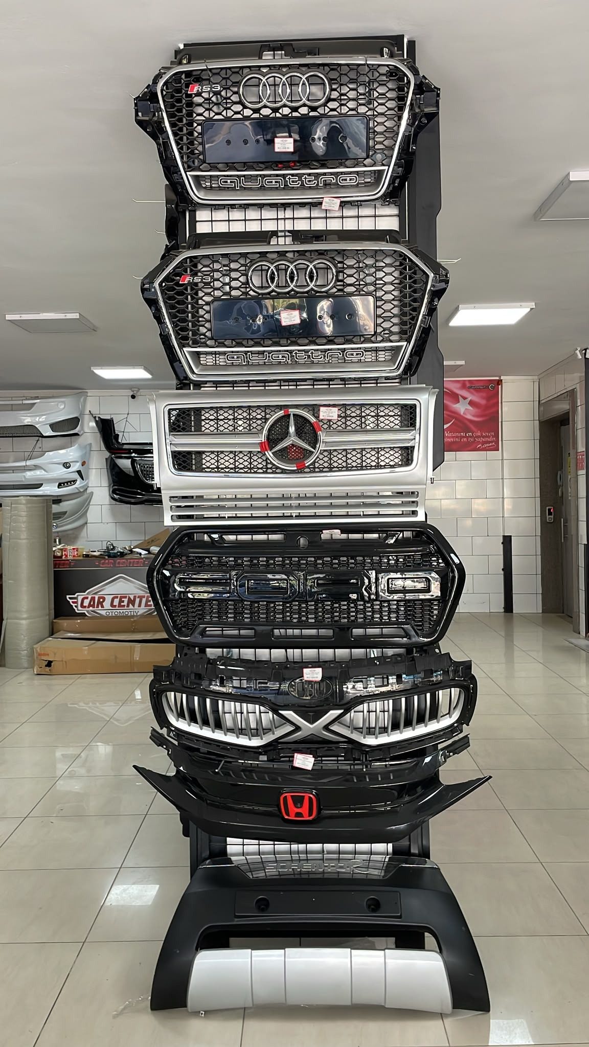 Panjur teşhir standı